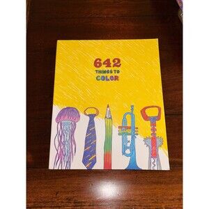 642 things to color coloring book